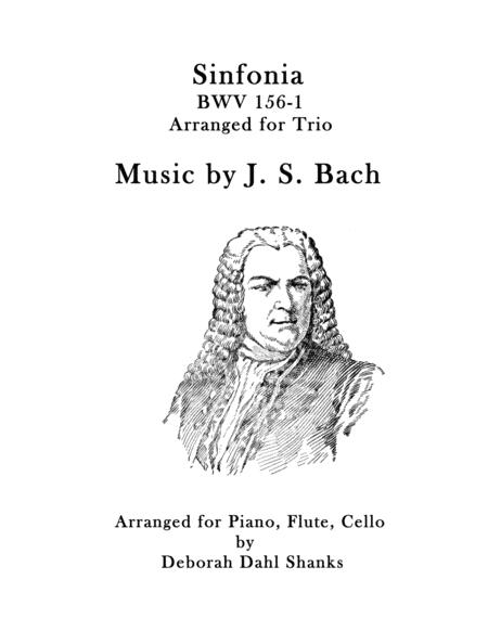 Free Sheet Music Sinfonia By Bach For Trio