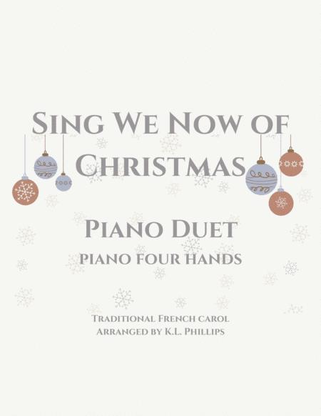 Sing We Now Of Christmas Piano Duet Sheet Music