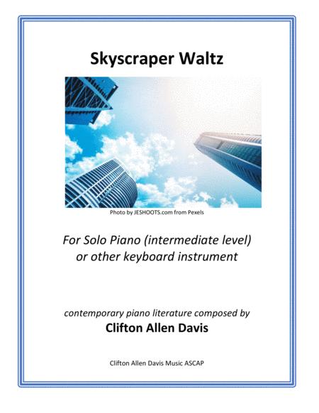 Skyscraper Waltz Clifton Davis Intermediate Piano Solo Sheet Music