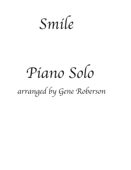 Smile Piano Solo Pop Series Sheet Music