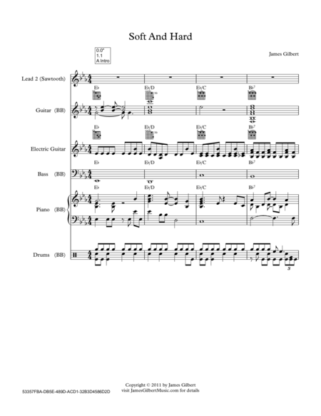 Soft And Hard Ie043 Sheet Music