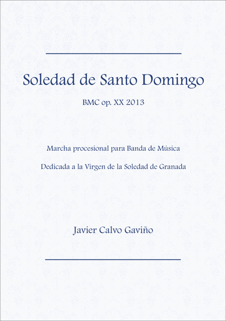 Free Sheet Music Soledad De Santo Domingo
