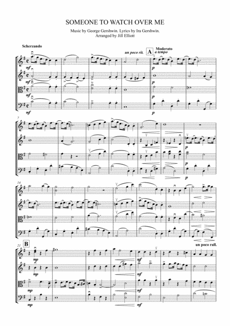 Someone To Watch Over Me Sheet Music