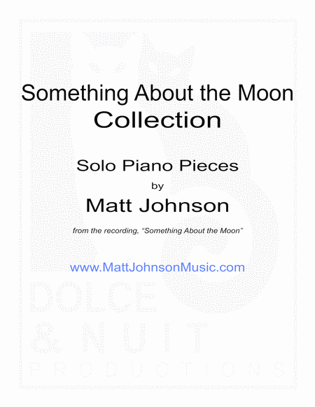 Something About The Moon Collection Sheet Music