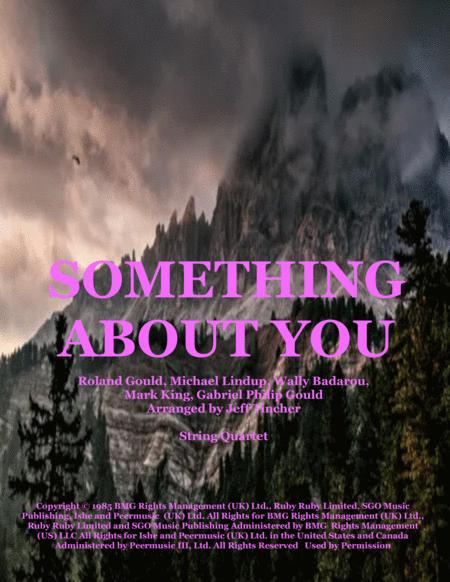 Something About You Sheet Music