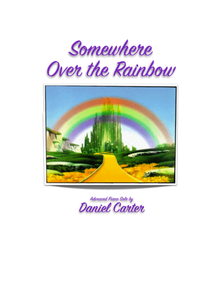 Free Sheet Music Somewhere Over The Rainbow Jazz Piano Solo