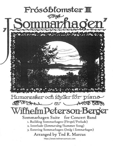 Sommarhagen Suite Three Frosoblomster For Concert Band Sheet Music