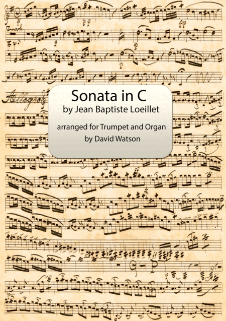 Free Sheet Music Sonata In C For Trumpet And Organ