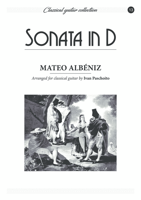 Sonata In D Mateo Albniz Sheet Music