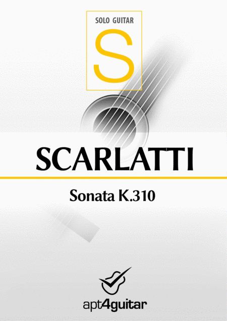 Sonata K 310 Sheet Music