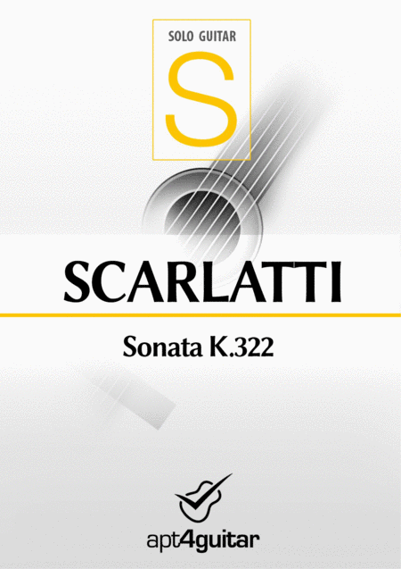 Sonata K 322 Sheet Music