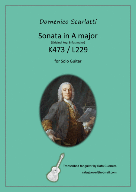 Sonata K473 L229 Sheet Music