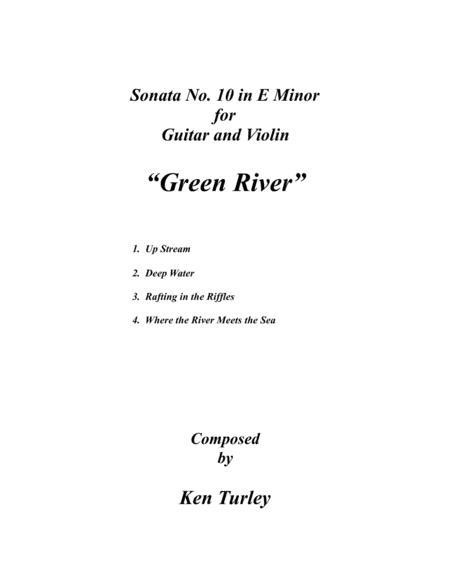 Free Sheet Music Sonata No 10 For Guitar And Viola Green River