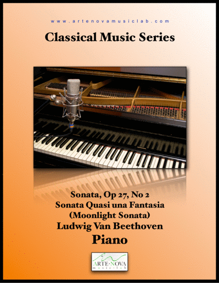 Free Sheet Music Sonata Op 27 No 2 Sonata Quasi Una Fantasia Moonlight Sonata