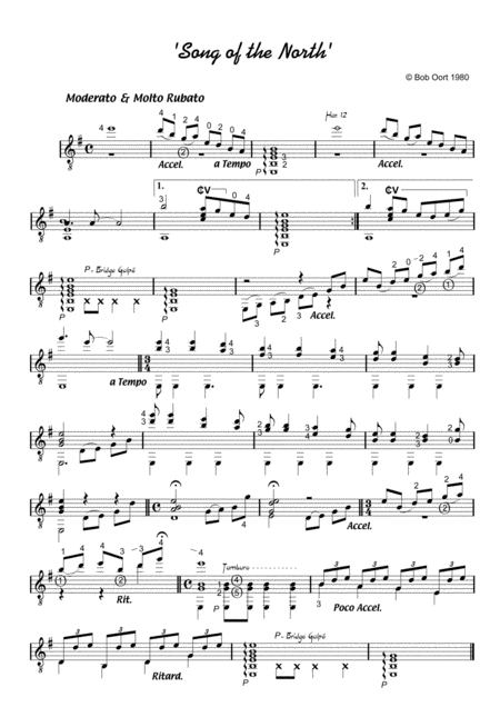 Song Of The North Sheet Music