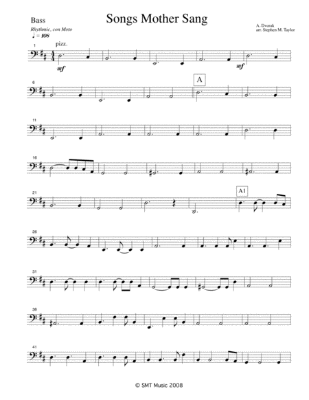 Free Sheet Music Songs Mother Taught Me Songs Mother Sang