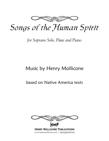 Songs Of The Human Spirit Score Sheet Music