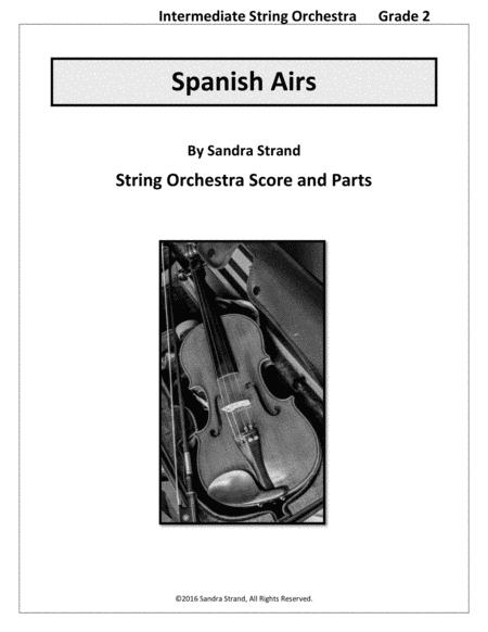 Free Sheet Music Spanish Airs