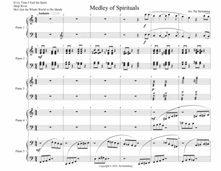 Spirituals Medley Sheet Music