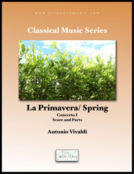 Free Sheet Music Spring The Four Seasons