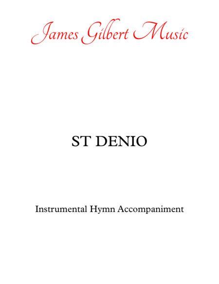 St Denio Immortal Invisible God Only Wise Sheet Music