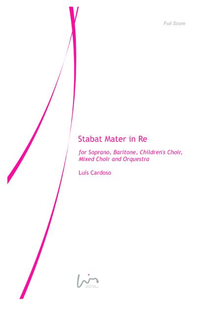 Stabat Mater In Re For Soprano Baritone Children Choir Mixed Choir And Youth Orchestra Sheet Music