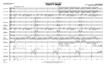 Stacys Mom Arr Les Hicken And Jay Bocook Full Score Sheet Music