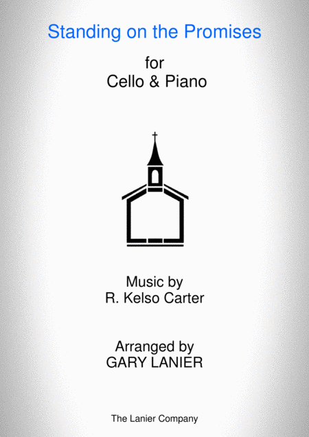 Free Sheet Music Standing On The Promises Cello Piano And Cello Part