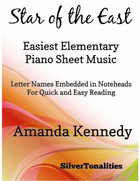 Free Sheet Music Star Of The East Easiest Elementary Piano Sheet Music