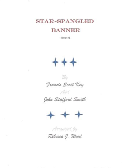 Star Spangled Banner Simple Sheet Music