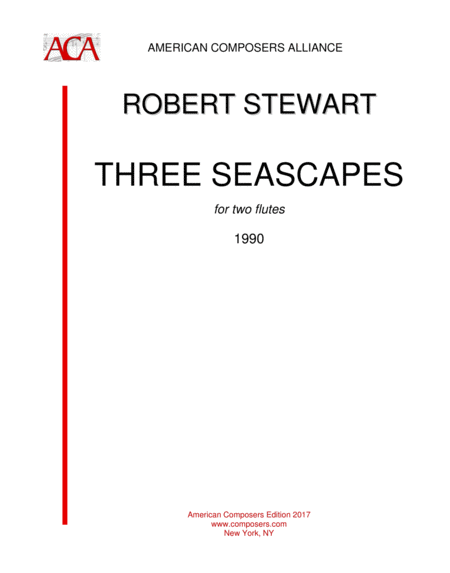 Free Sheet Music Stewart Three Seascapes