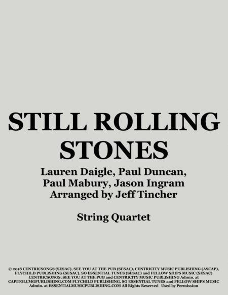 Still Rolling Stones Sheet Music