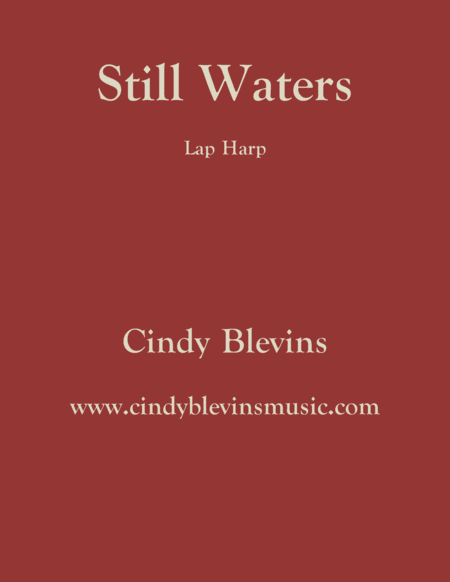 Free Sheet Music Still Waters An Original Solo For Lap Harp From My Book Gentility Lap Harp Version