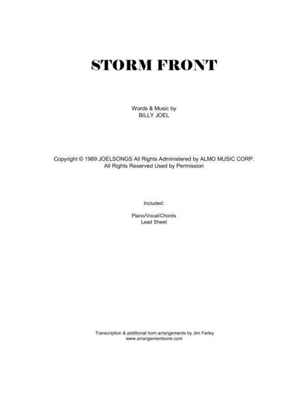 Storm Front Sheet Music