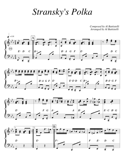 Free Sheet Music Stravinskys Polka