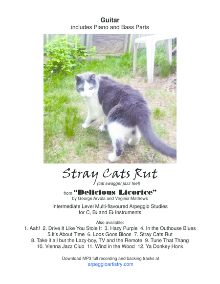 Free Sheet Music Stray Cats Rut Guitar