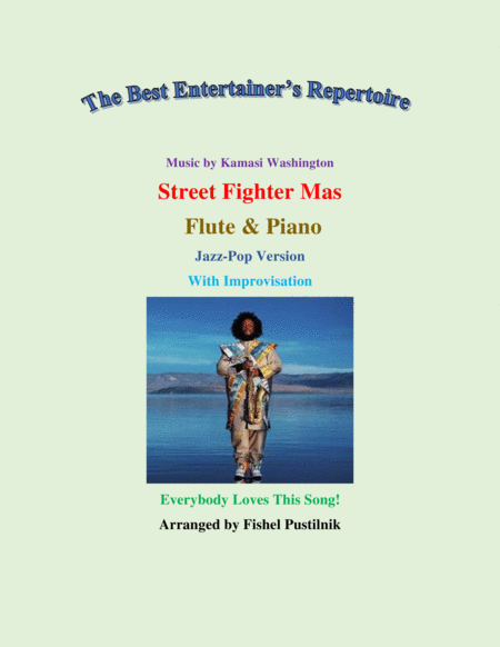 Street Fighter Mas With Improvisation For Flute And Piano Video Sheet Music