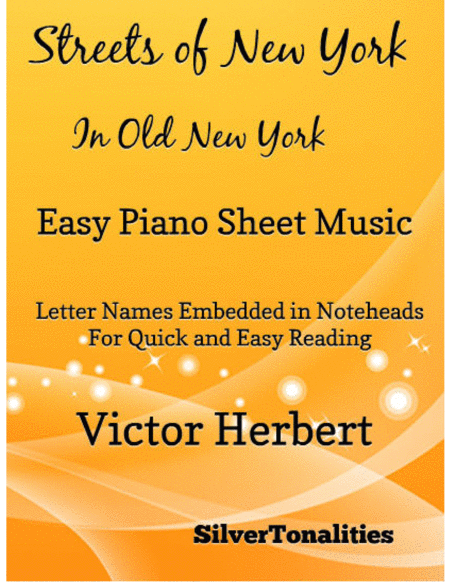Free Sheet Music Streets Of New York Easy Piano Sheet Music