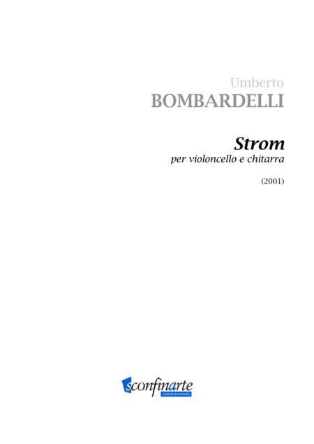 Free Sheet Music Strom Duet For Cello And Guitar