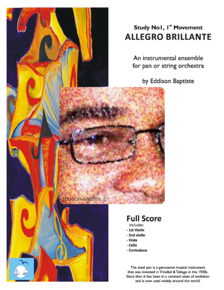 Free Sheet Music Study No1 1st Movement Allegro Brillante