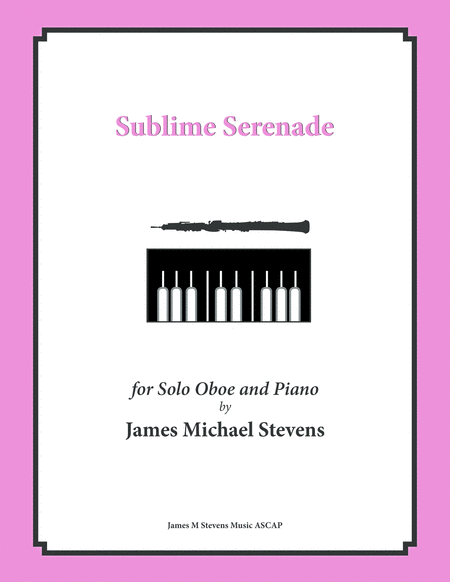 Sublime Serenade Oboe Piano Sheet Music