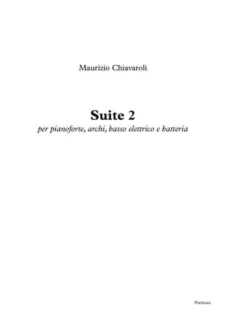 Suite 2 Sheet Music