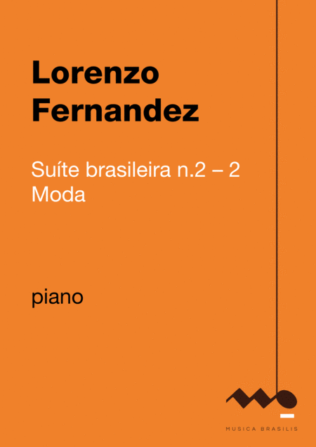 Suite Brasileira N 2 2 Moda Sheet Music