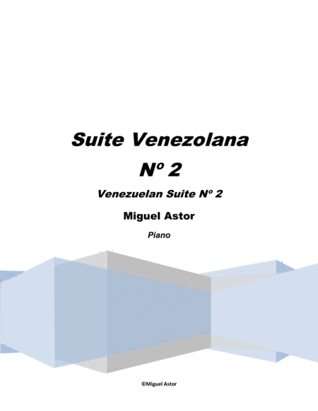 Suite Venezolana N 2 Sheet Music