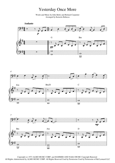 Summertime For Woodwind Quartet Sheet Music