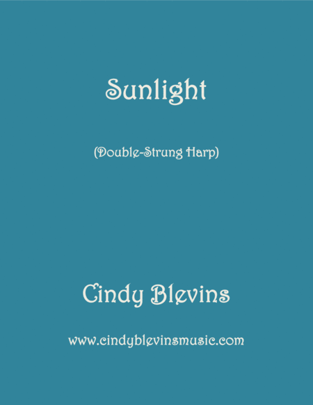 Sunlight An Original Solo For Double Strung Harp Sheet Music