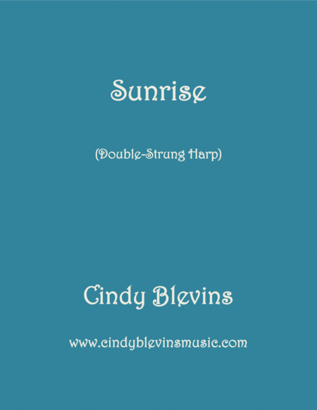 Sunrise An Original Solo For Double Strung Harp Sheet Music