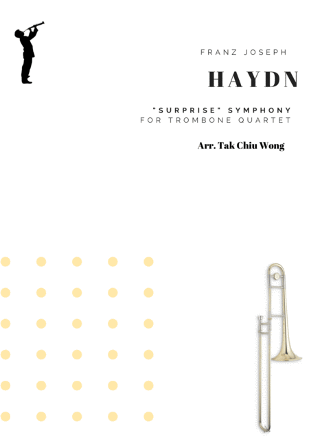 Free Sheet Music Surprise Symphony For Trombone Quartet