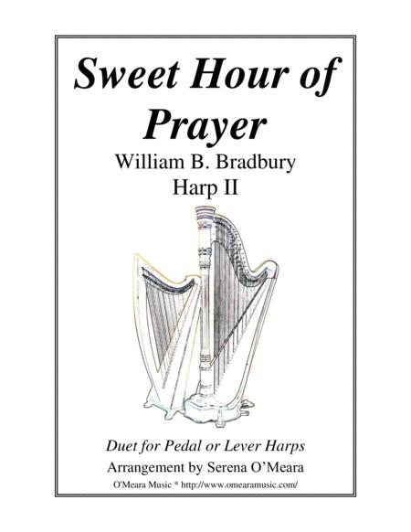 Free Sheet Music Sweet Hour Of Prayer Harp Ii