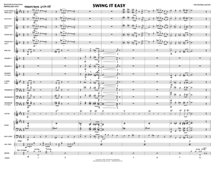 Swing It Easy Sheet Music